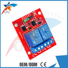 8cm x 8cm x 5cm لوح أحمر ل Arduino، 5V / 12V 2 قناة وحدة تتابع