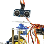 متعددة الوظائف روبوت سيارة أطقم الجمعية الاستشعار بالموجات فوق الصوتية مع البرنامج التعليمي