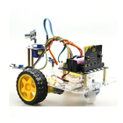 متعددة الوظائف روبوت سيارة أطقم الجمعية الاستشعار بالموجات فوق الصوتية مع البرنامج التعليمي