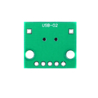 وحدة استشعار اردوينو الالكترونية USB إلى DIP Micro USB Head Mini 5P Patch 2.54mm Adapter
