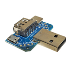 محول USB متعدد Micro USB Board ذكر إلى أنثى 4P Type C USB Converter