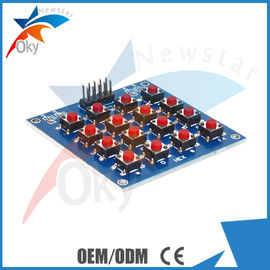 16 لوحة مفاتيح PCB 4 × 4 LED مصفوفة نقطة لاردوينو ، MCU / AVR / ARM زر تبديل لوحة لوحة