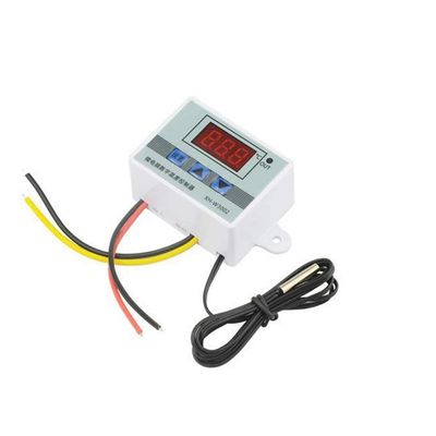 ترموستات Xh-w3002 وحدة تحكم في درجة الحرارة الرقمية ليد 10a مفتاح تحكم ترموستات مسبار 12 فولت 24 فولت 220 فولت