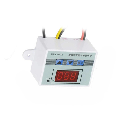 ترموستات Xh-w3002 وحدة تحكم في درجة الحرارة الرقمية ليد 10a مفتاح تحكم ترموستات مسبار 12 فولت 24 فولت 220 فولت