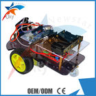 DIY 2WD الذكية لعبة اردوينو سيارة روبوت الهيكل HC - SR04 سيارة ذكية بالموجات فوق الصوتية