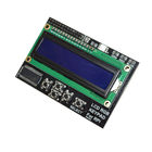 شاشة زرقاء LCD 1602 RGB لوحة المفاتيح درع ل RPI 1602 شاشة LCD وحدة