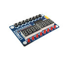 مصنع المخرج dc 12 فولت 8-بت الرقمية led أنبوب arduino الاستشعار وحدة 8-bit TM1638 وحدة عرض مفتاح