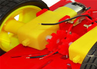 اثنين من دفع عجلة اردوينو سيارة روبوت متعدد - هول مع اللون الأحمر / الأصفر