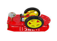 اثنين من دفع عجلة اردوينو سيارة روبوت متعدد - هول مع اللون الأحمر / الأصفر