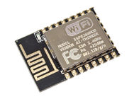 WIFI المنفذ التسلسلي وحدة لاسلكية ثنائي الفينيل متعدد الكلور المواد ESP-12E رقاقة ESP8266 24 أشهر Warrnty