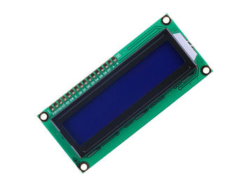 شاشة LCD وحدة اردوينو الاستشعار LCM 16x2 الأزرق الخلفية HD44780 2 سنة الضمان