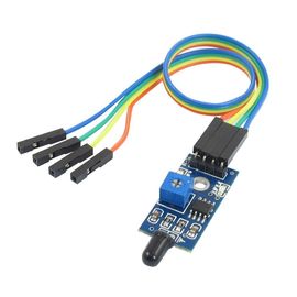 الأشعة تحت الحمراء الرقمية لهب الأشعة تحت الحمراء الحرارية استشعار درجة الحرارة 3.3V-5V 2mA لاردوينو
