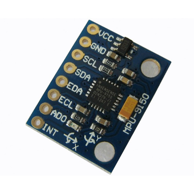 2.54mm الملعب OEM MPU-9150 9 محور التسارع الوحدة النمطية