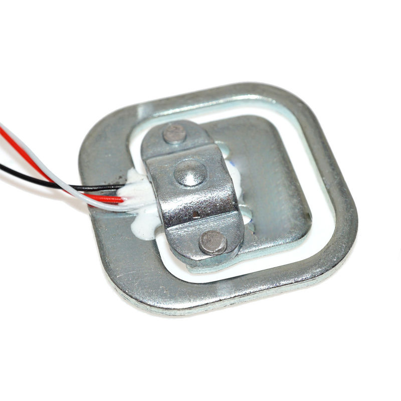 معدن 34mmX34mm الحجم 50KG الجسم تحميل خلية الاستشعار وزنها الاستشعار المقاومة سلالة نصف الجسر